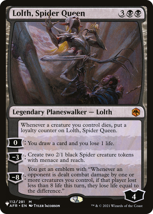 Lolth, Spider Queen (plst)