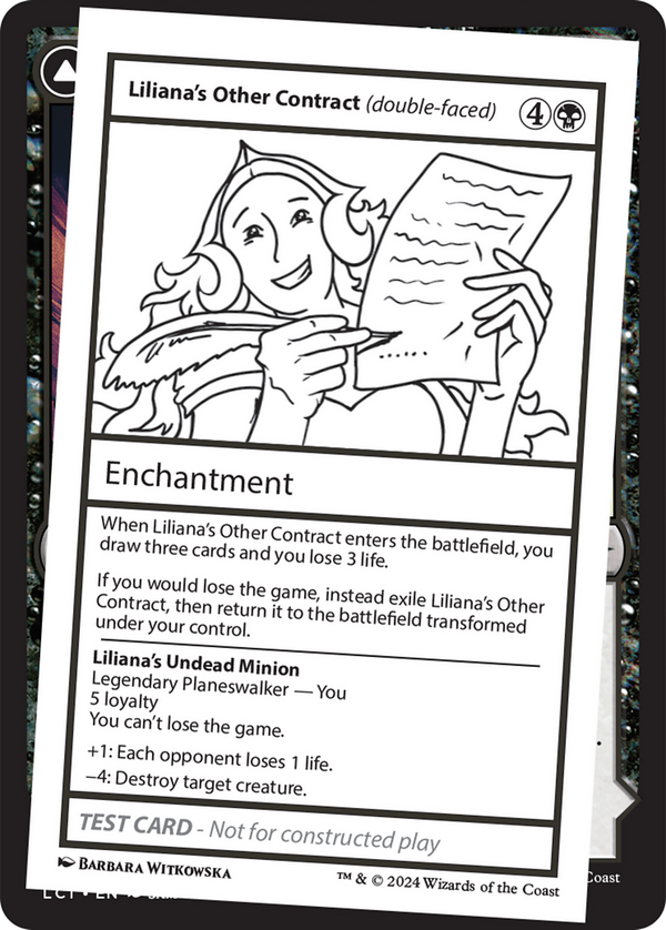 Liliana's Other Contract // Liliana's Undead Minion (mb2)