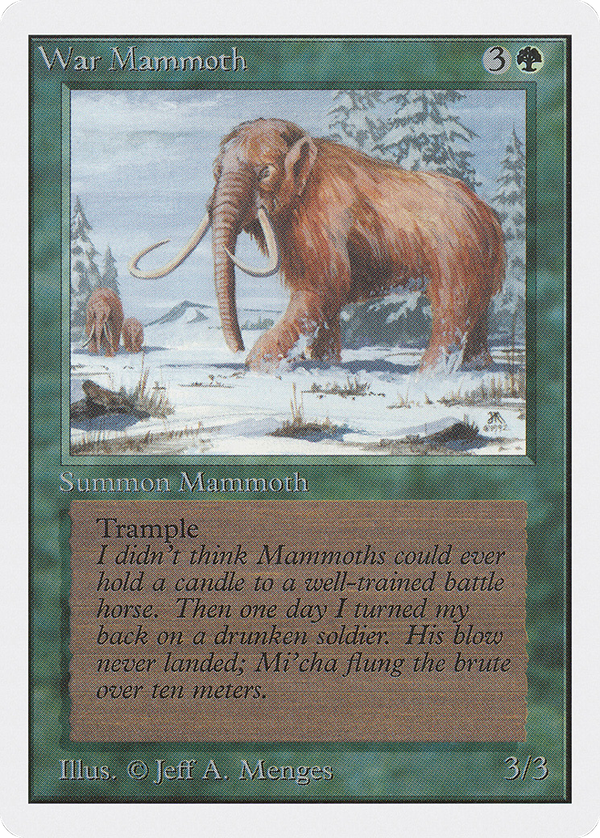 War Mammoth (2ed)