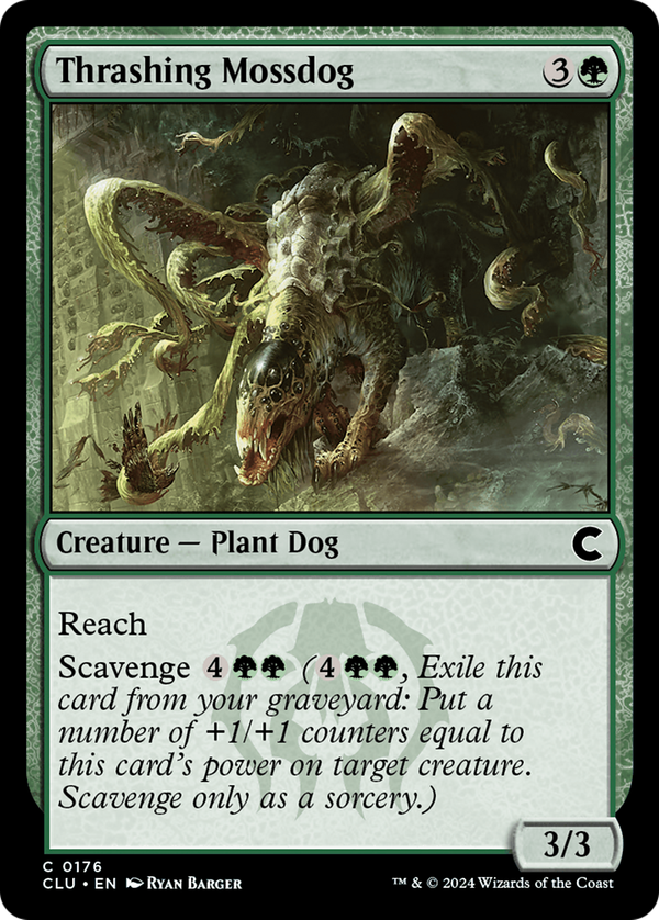 Thrashing Mossdog (clu)