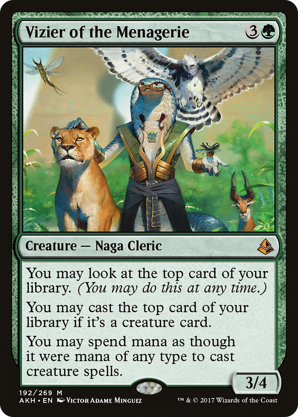 Vizier of the Menagerie (akh)