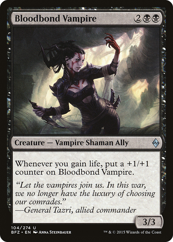 Bloodbond Vampire (bfz)