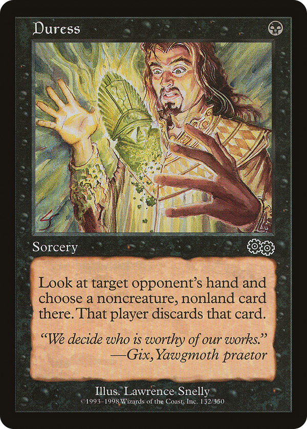 Duress (usg)