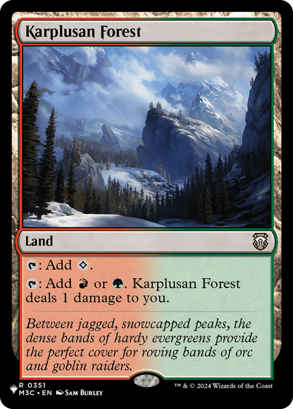 Karplusan Forest (plst)