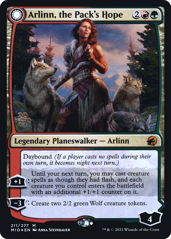 Arlinn, the Pack's Hope // Arlinn, the Moon's Fury (pmid)