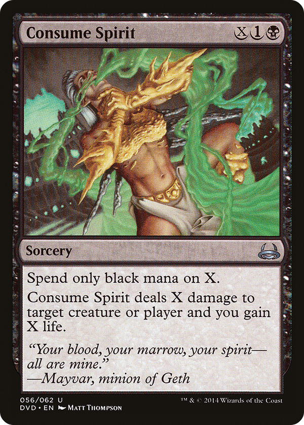 Consume Spirit (dvd)