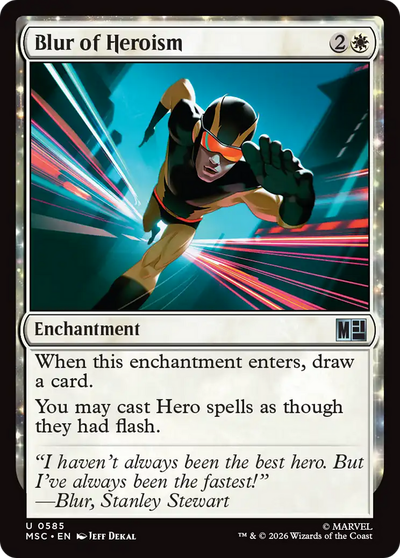 Blur of Heroism