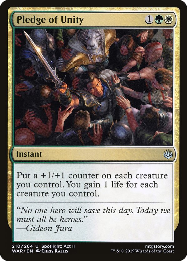 Pledge of Unity (war)