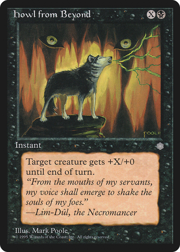 Howl from Beyond (ice)