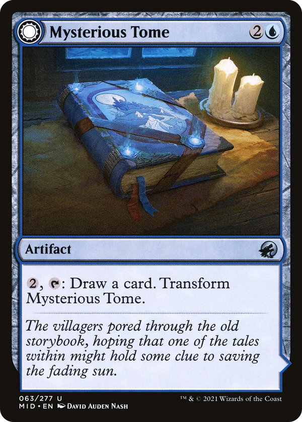 Mysterious Tome // Chilling Chronicle (mid)