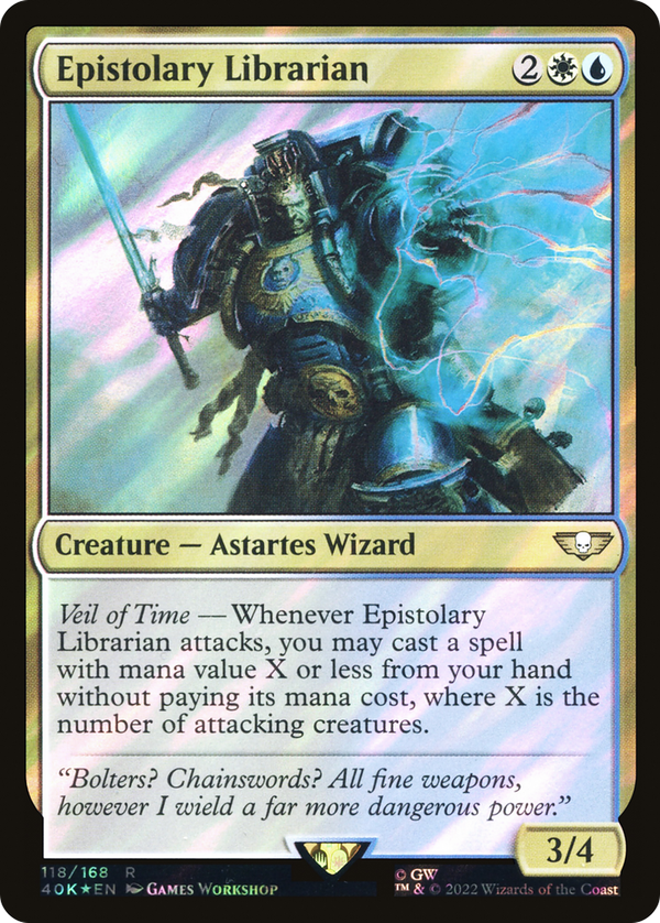 Epistolary Librarian (40k)
