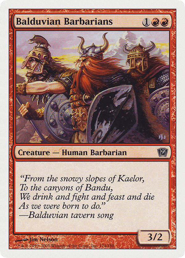 Balduvian Barbarians (9ed)