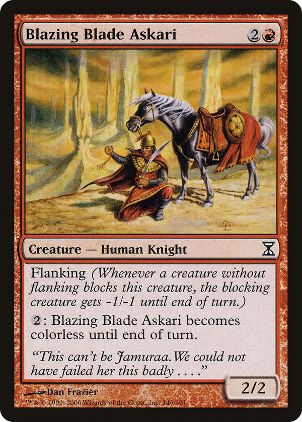 Blazing Blade Askari (tsp)