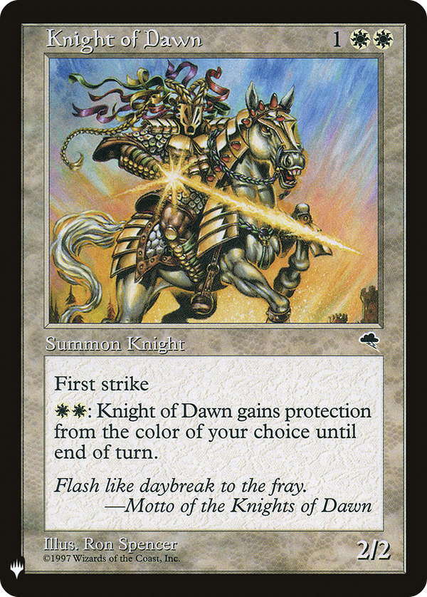 Knight of Dawn (plst)