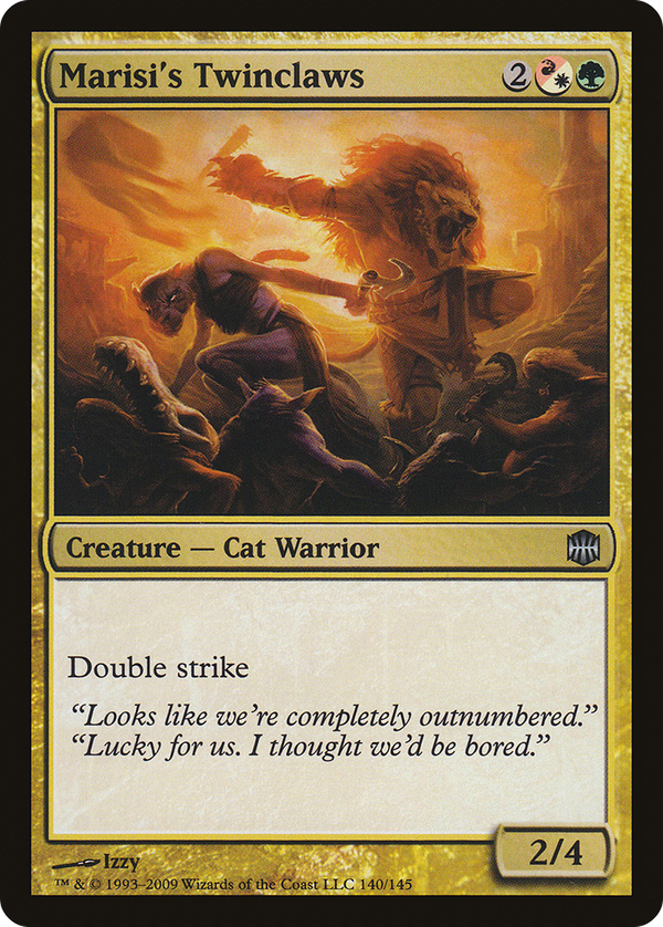 Marisi's Twinclaws (arb)
