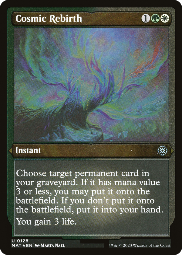 Cosmic Rebirth (mat)