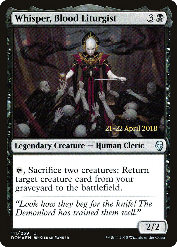 Whisper, Blood Liturgist (pdom)
