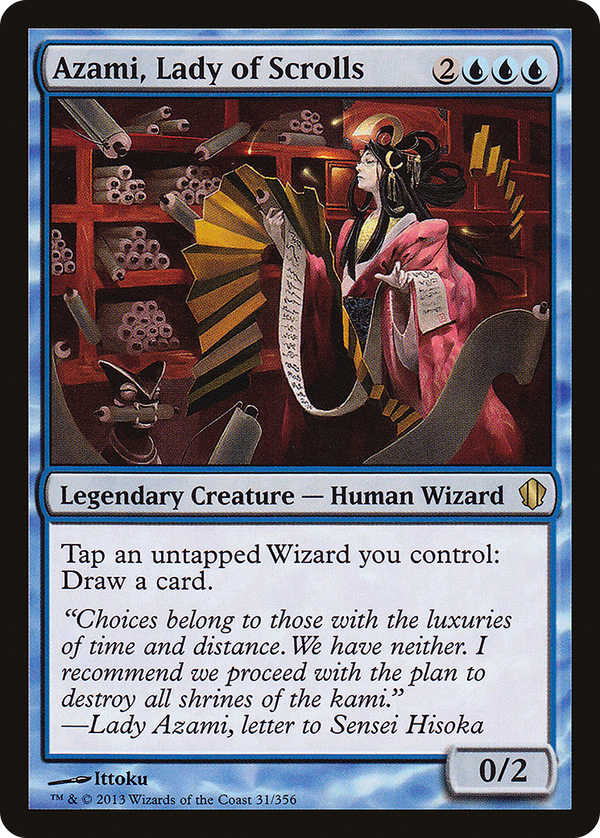 Azami, Lady of Scrolls (c13)