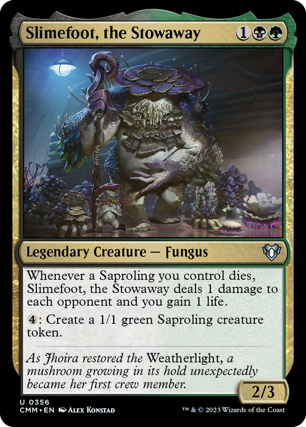 Slimefoot, the Stowaway (cmm)