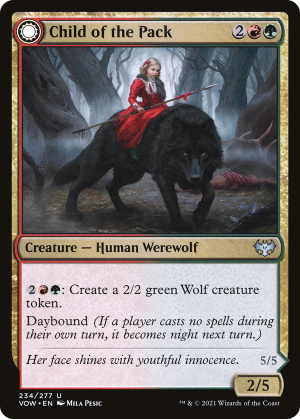 Child of the Pack // Savage Packmate (vow)