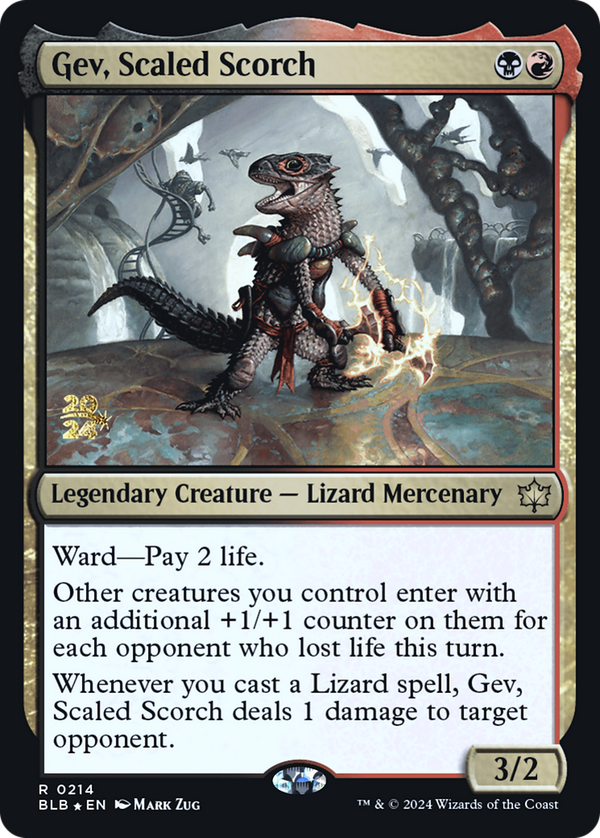 Gev, Scaled Scorch (pblb)