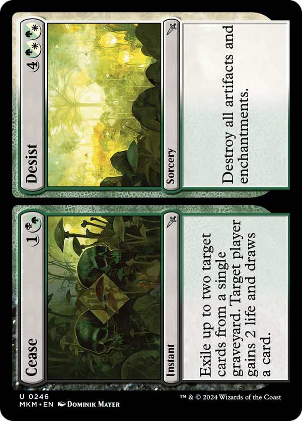 Cease // Desist (mkm)