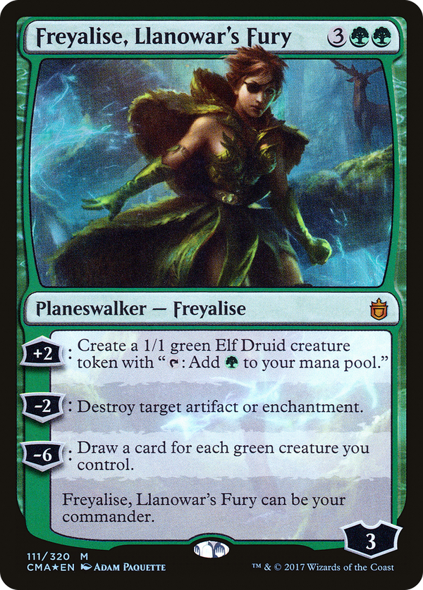 Freyalise, Llanowar's Fury (cma)