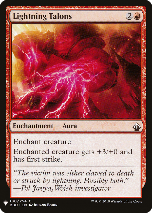 Lightning Talons (plst)
