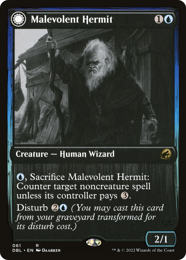 Malevolent Hermit // Benevolent Geist (dbl)