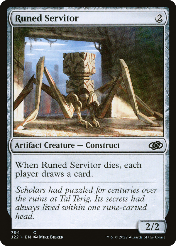 Runed Servitor (j22)