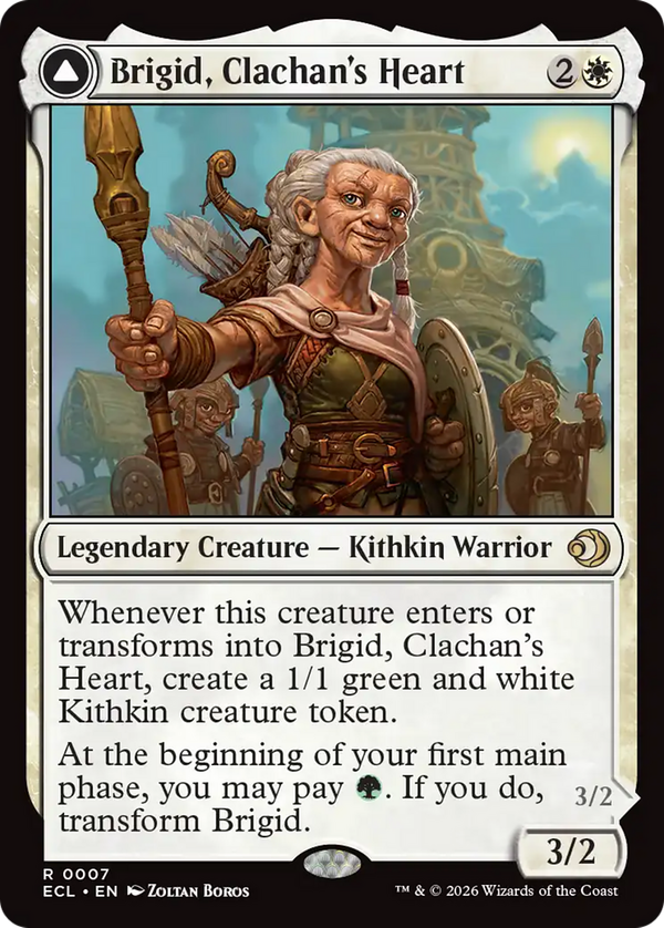 Brigid, Clachan's Heart // Brigid, Doun's Mind (ecl)