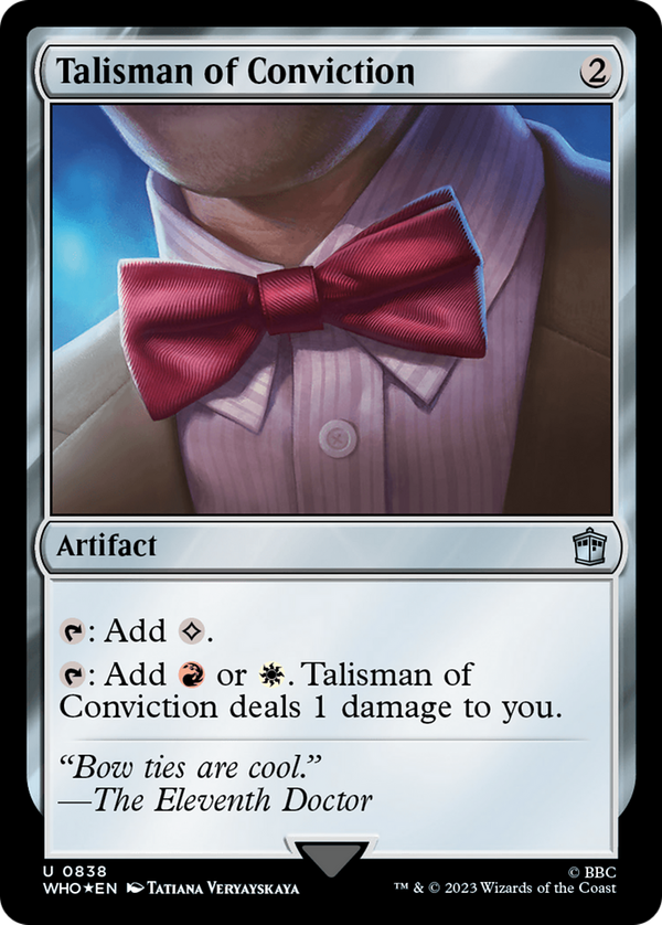 Talisman of Conviction (who)