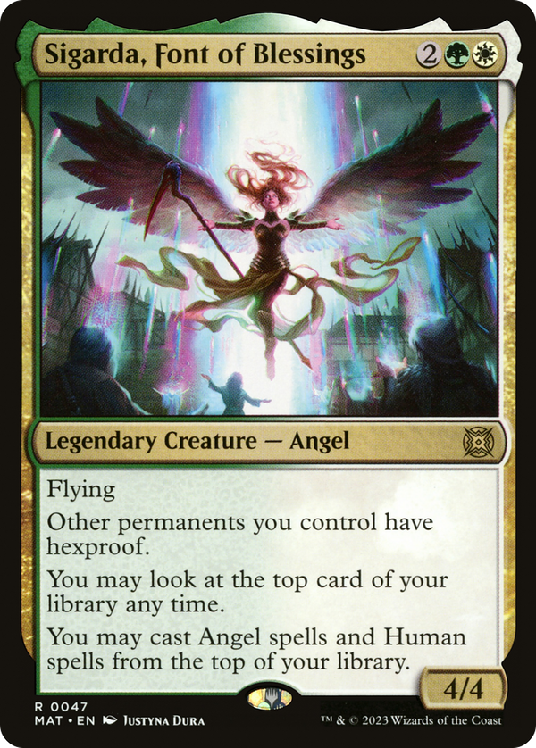 Sigarda, Font of Blessings (mat)