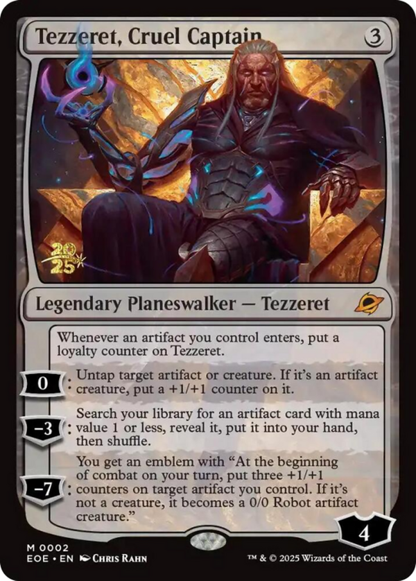 Tezzeret, Cruel Captain (peoe)