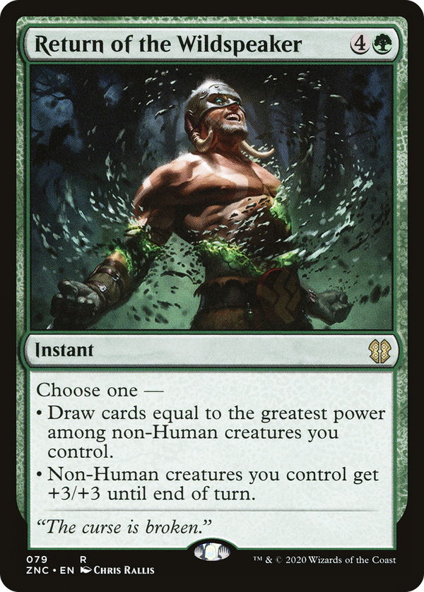 Return of the Wildspeaker (znc)