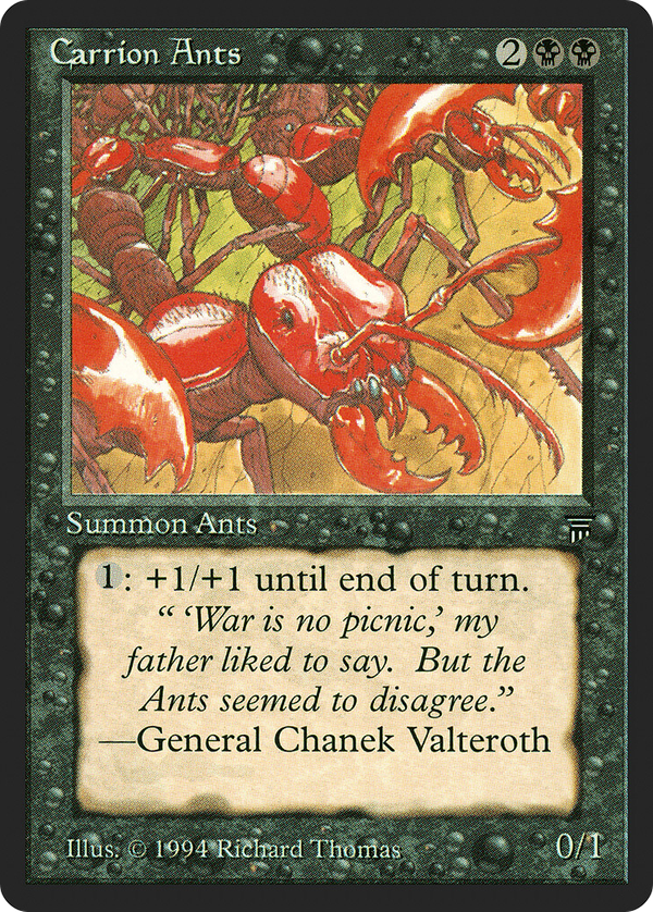 Carrion Ants (leg)