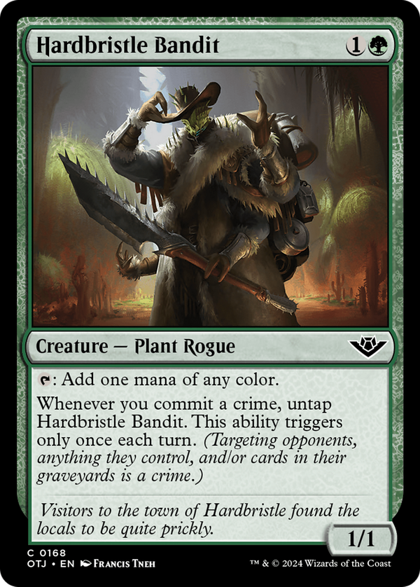 Hardbristle Bandit (otj)