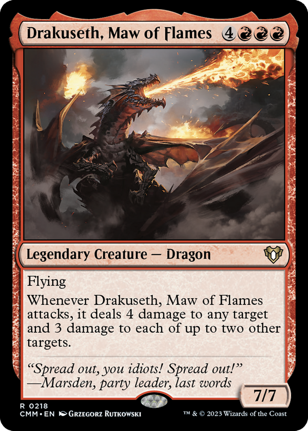 Drakuseth, Maw of Flames (cmm)
