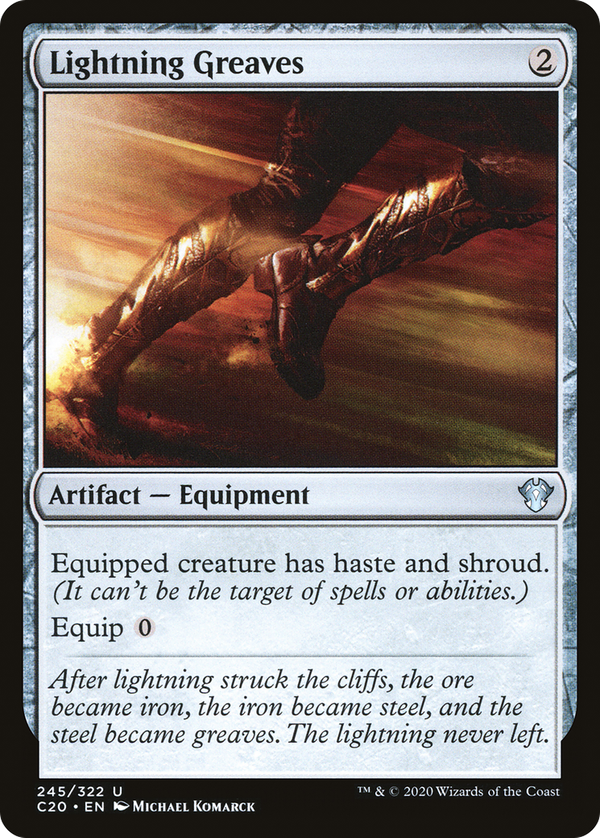 Lightning Greaves (c20)