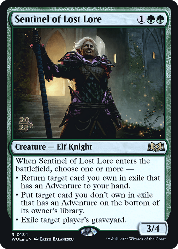 Sentinel of Lost Lore (pwoe)