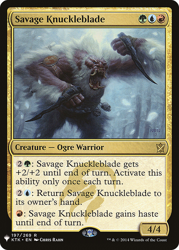 Savage Knuckleblade (plst)