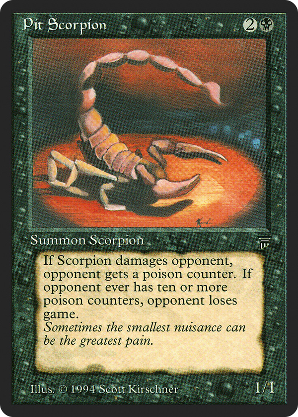 Pit Scorpion (leg)
