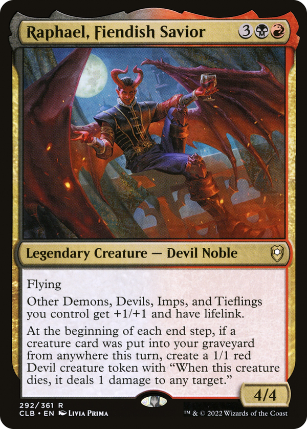 Raphael, Fiendish Savior (clb)
