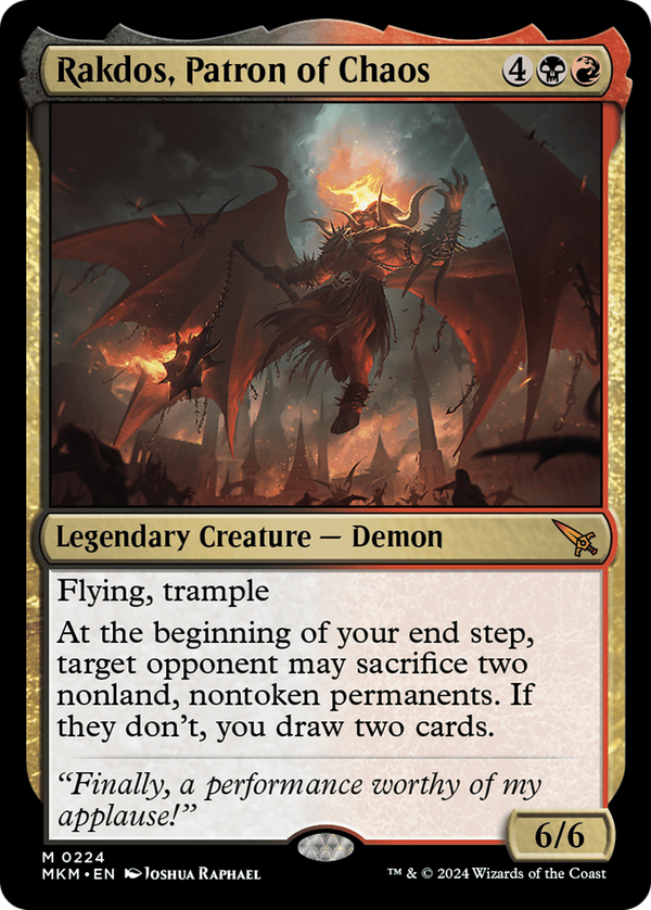 Rakdos, Patron of Chaos (mkm)