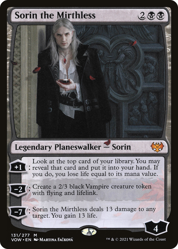 Sorin the Mirthless (vow)