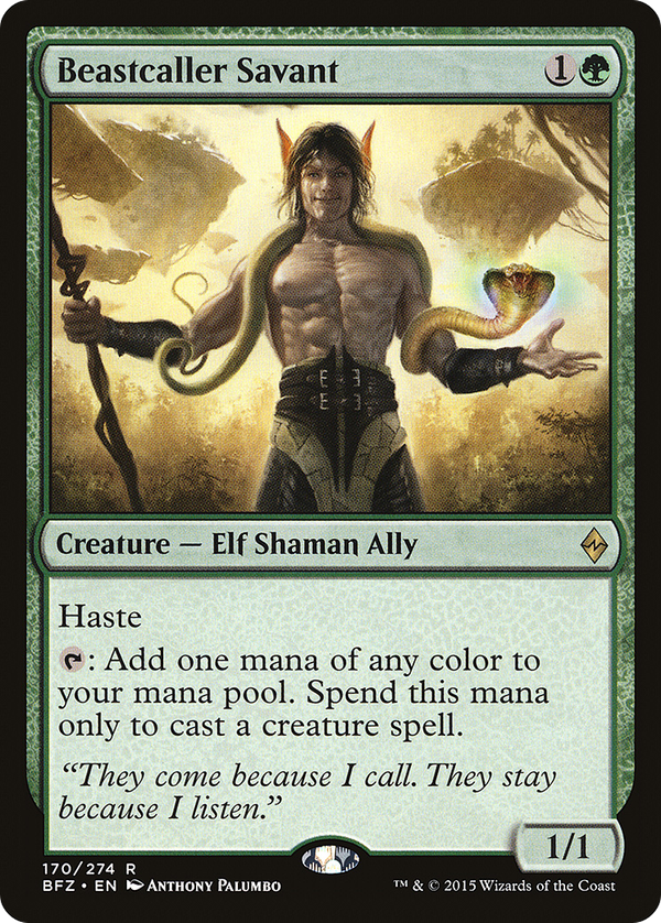 Beastcaller Savant (bfz)