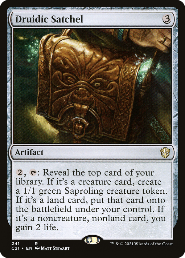 Druidic Satchel (c21)