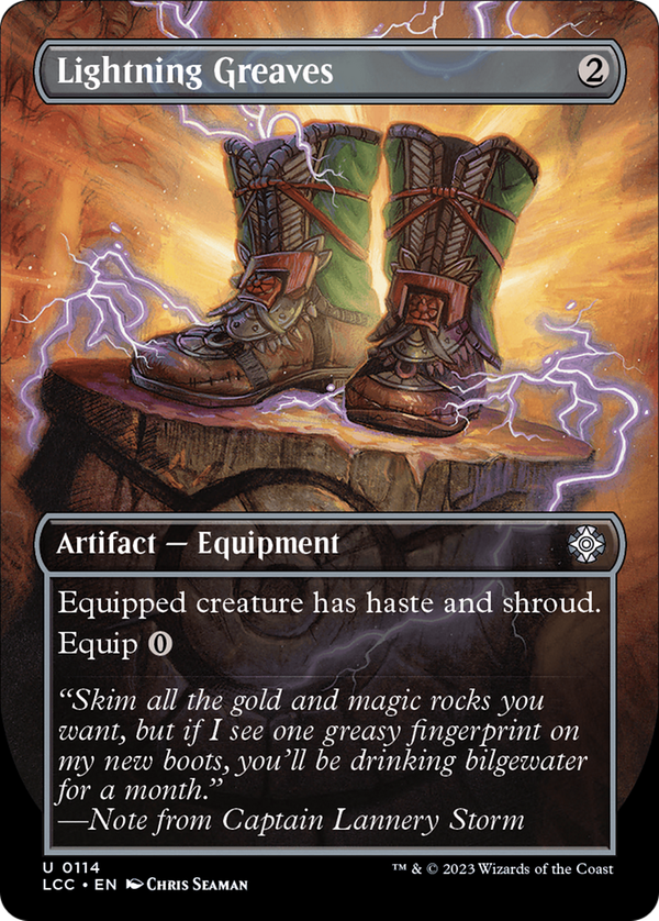 Lightning Greaves (lcc)