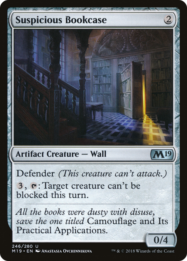 Suspicious Bookcase (m19)