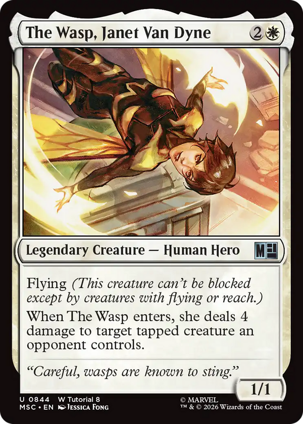 The Wasp, Janet Van Dyne (msc)